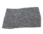 Dark grey European Made woolen headband-3