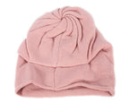 Stylish warm European made pink beanie-4