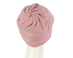 Stylish warm European made pink beanie-1