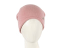 Stylish warm European made pink beanie-0