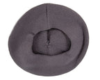 Classic woven dark grey beret by Max Alexander JR014-3