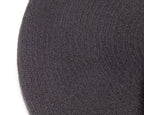 Classic woven dark grey beret by Max Alexander JR014-2