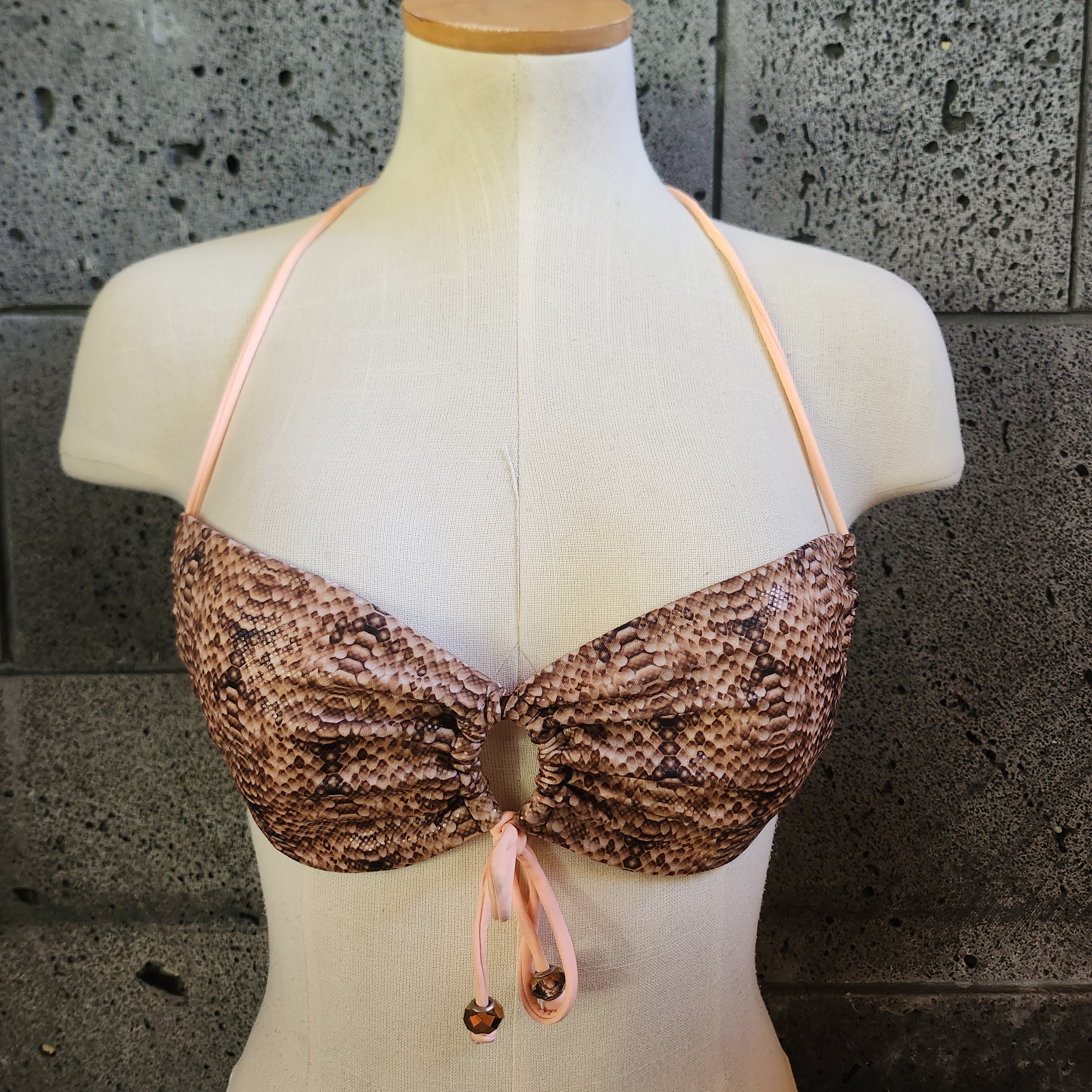 Loco Boutique Cobra Strap Swim Top-2