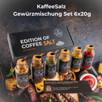 KaffeeSalz Edition of Coffee Salt | 20g | 6 varieties