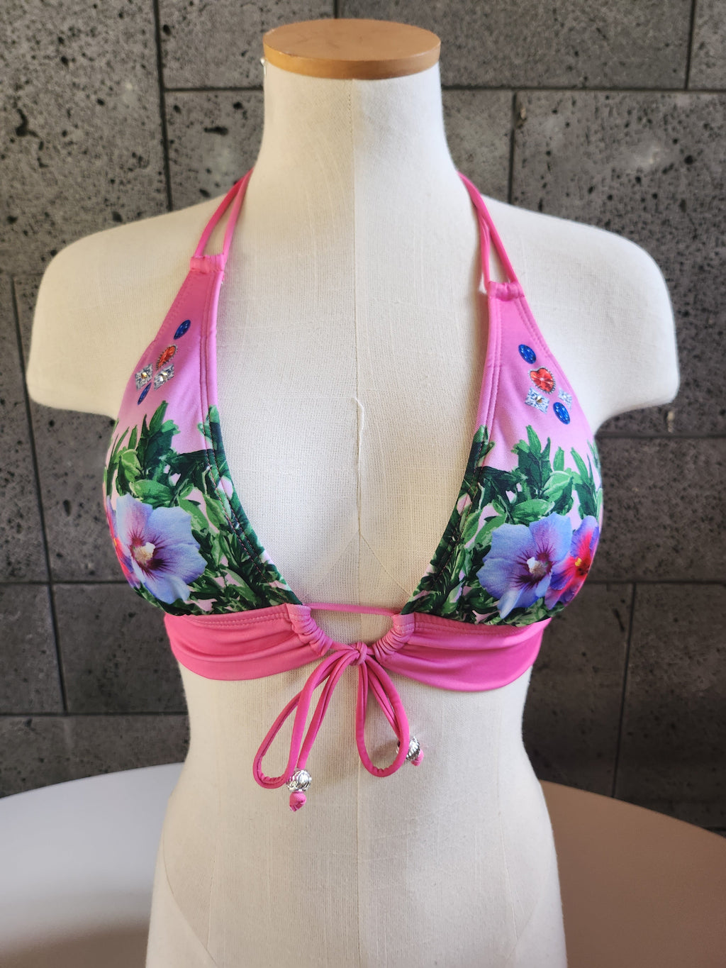 Loco Boutique Gem Keyhole Front Banded Chest-0