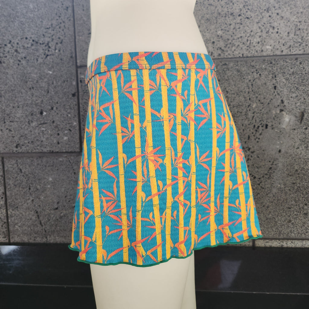 Loco Boutique Bamboo Mini Skirt-2