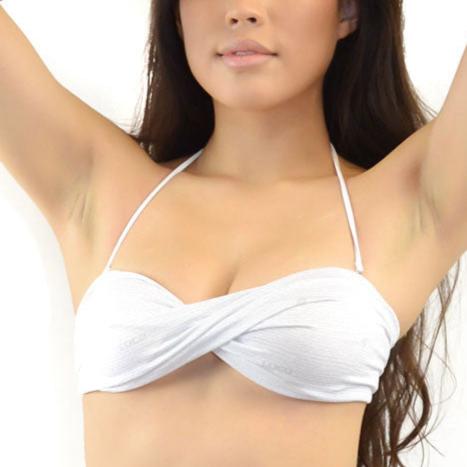 Loco Boutique Burlap Twisted Bandeau-3