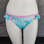 Loco Boutique Paradise Garden Double Sided Ruffles Bikini Bottom