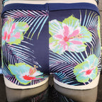 Loco Boutique Blue Flower Reversible Boyshorts-2