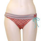 Loco Boutique Batik Stripe Folded Over-0