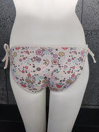 Loco Boutique Little Blossoms Removable Bow Bikini Bottom-1