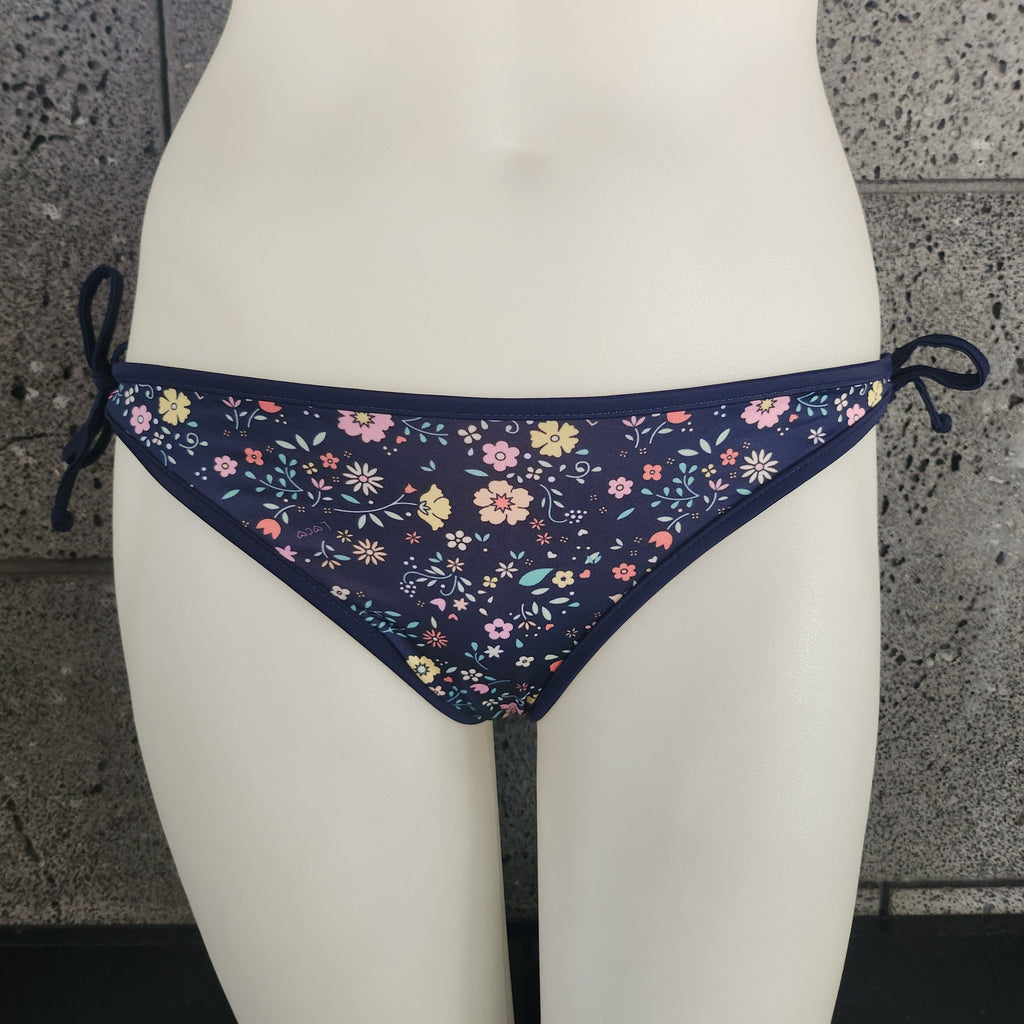 Loco Boutique Little Blossoms Removable Bow Bikini Bottom-3