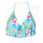 Loco Boutique Floral Flounce Front Tankini Top-2
