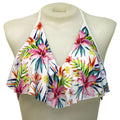 Loco Boutique Floral Flounce Front Tankini Top-0