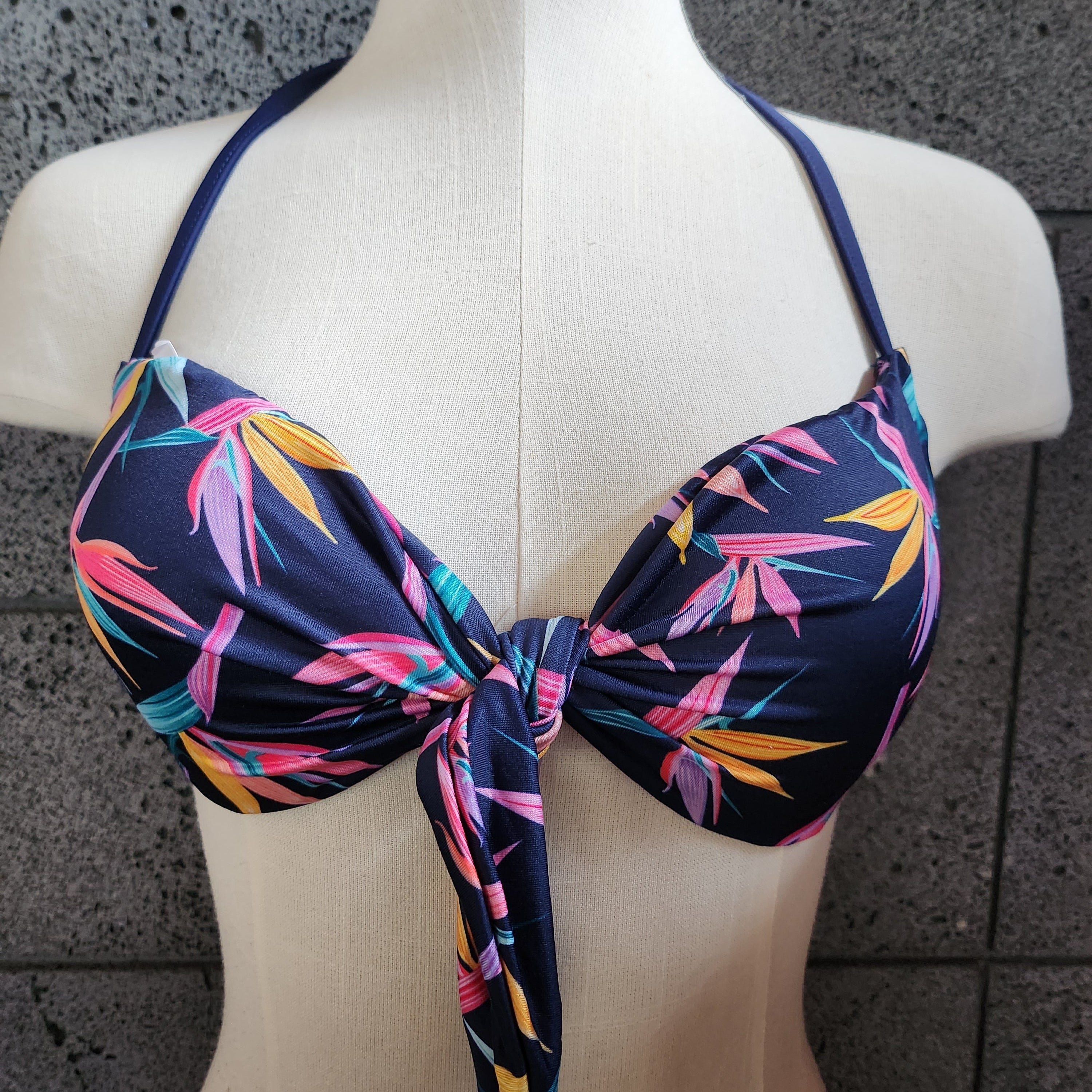 Loco Boutique Bird of Paradise 2.0 Bandeau Bikini Top-0