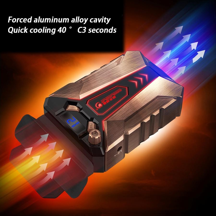 NNEIDS Ultra Silent 7 Laptop Cooling Fan - Portable Ac 220V Bronze-4