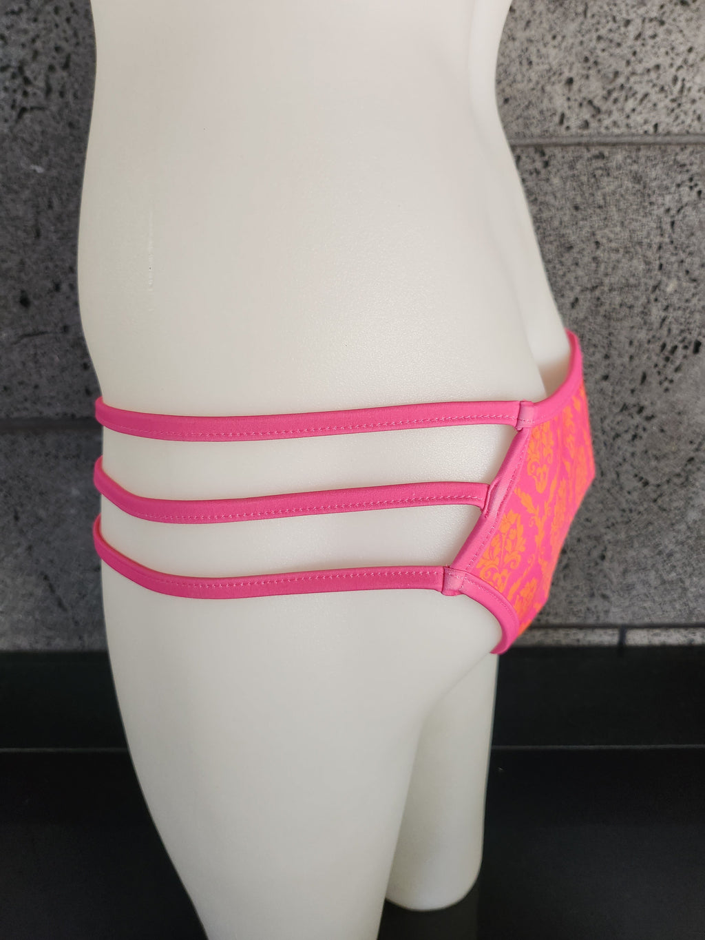 Loco Boutique Italian Damask Triangle Bottom-2