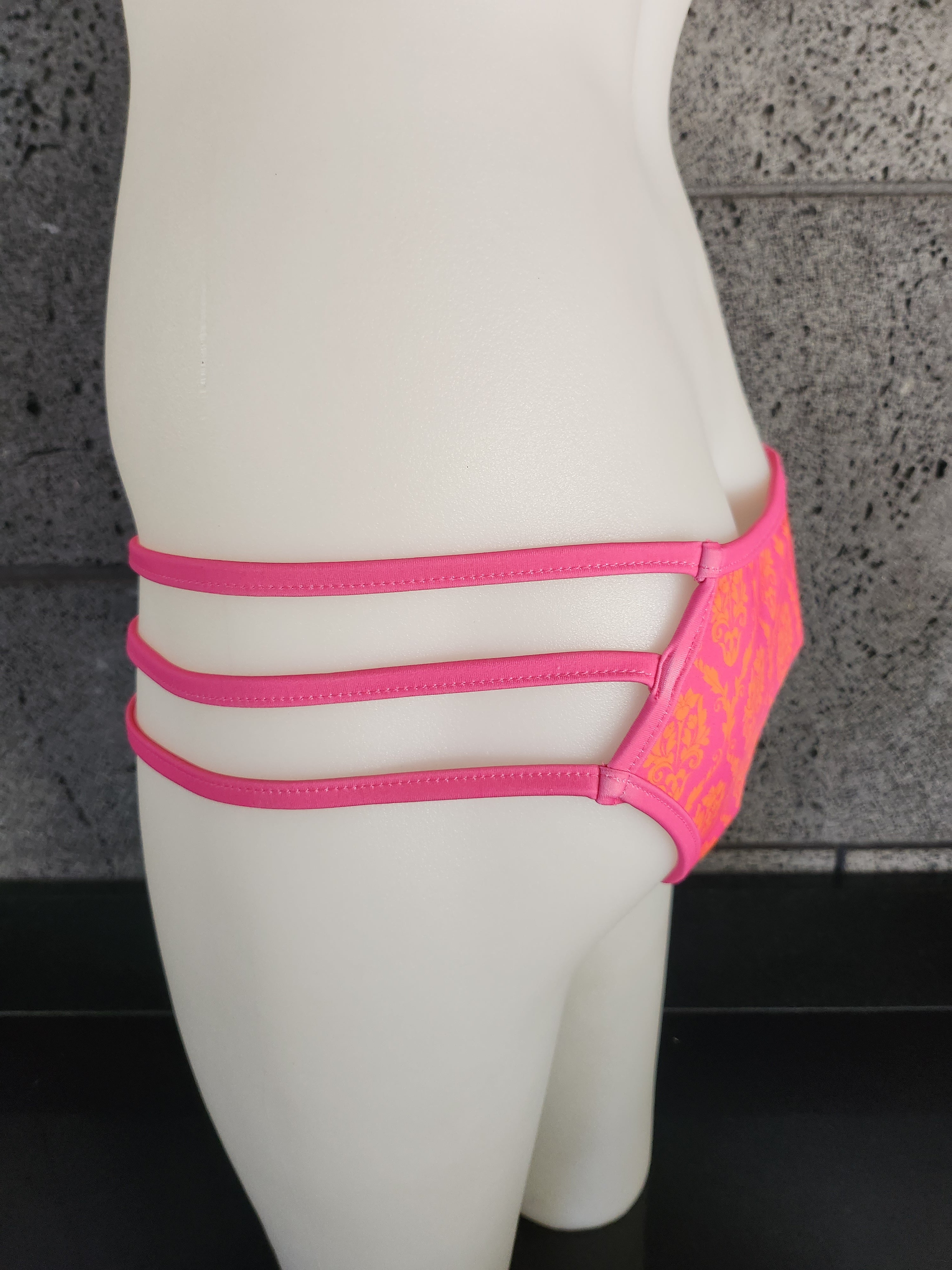 Loco Boutique Italian Damask Triangle Bottom-2