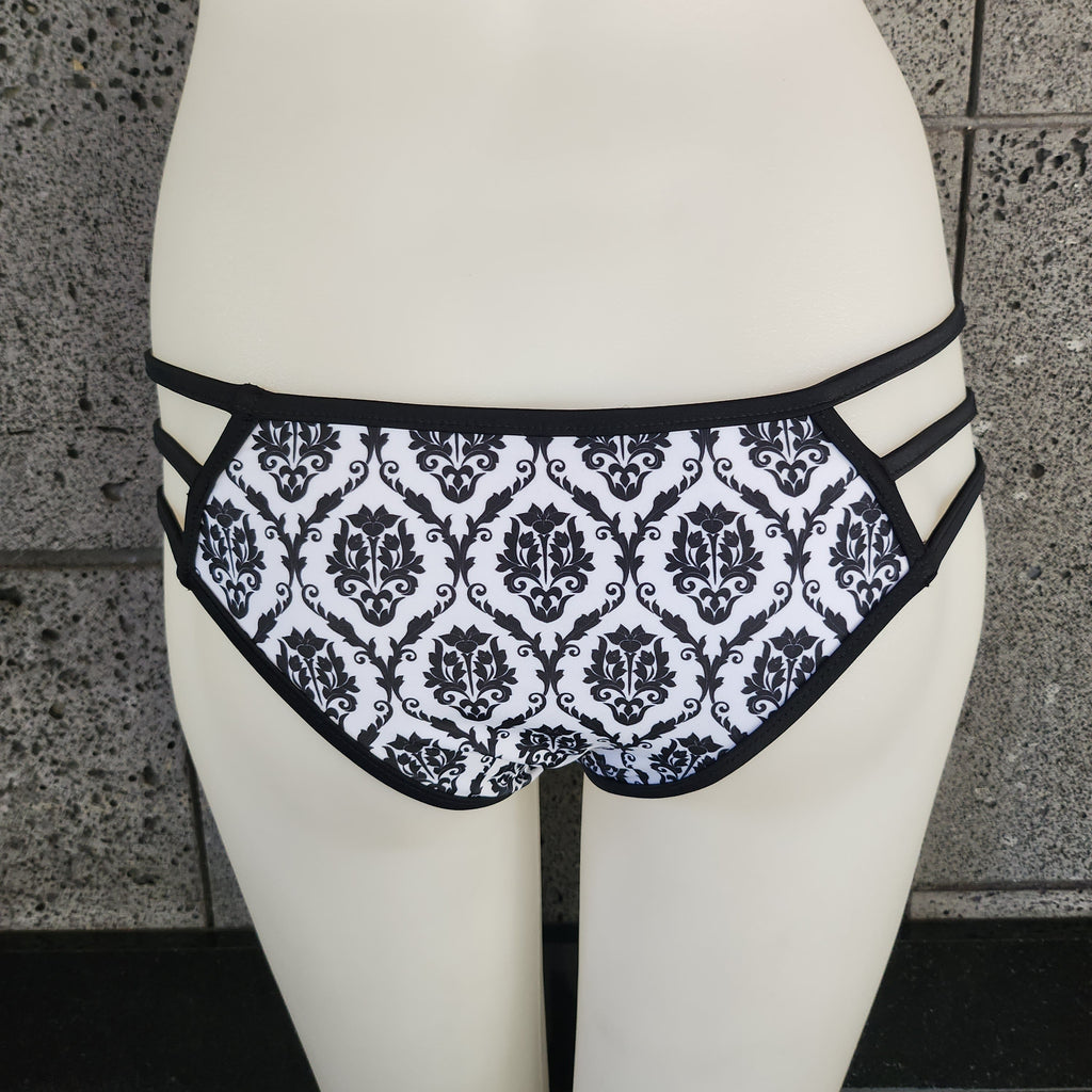 Loco Boutique Italian Damask Triangle Bottom-4
