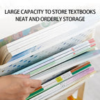 Movable Floor-Mounted Bookshelf with Wheels