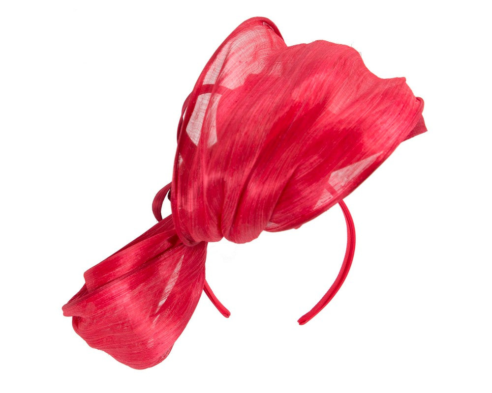 Large Red fascinator by Fillies Collection