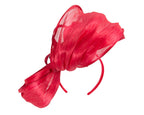 Large Red fascinator by Fillies Collection