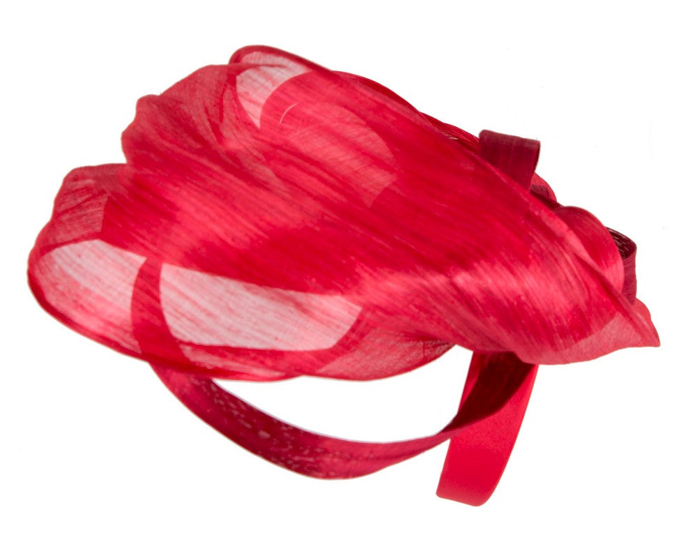 Large Red fascinator by Fillies Collection