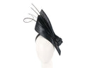 Edgy black fascinator by Fillies Collection-0