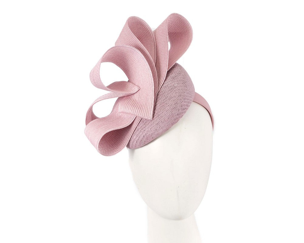 Lilac pillbox fascinator by Fillies Collection S286-0
