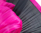 Large navy fuchsia jinsin racing fascinator Fillies Collection-2