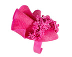 Fuchsia pillbox with flowers by Fillies Collection