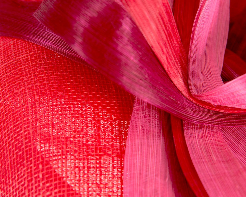 Exclusive multi-colored pillbox fascinator by Fillies Collection