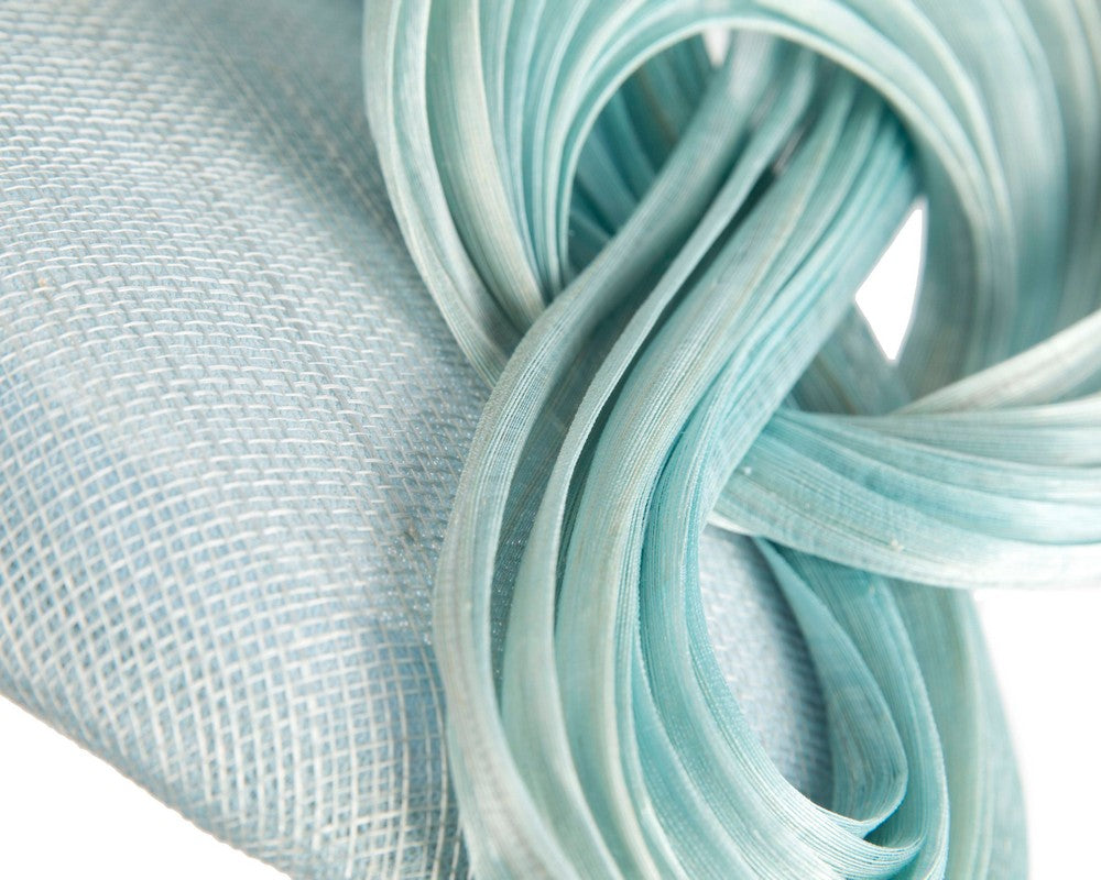 Exclusive light blue pillbox fascinator by Fillies Collection-4