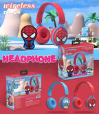 Kids Bluetooth Headphones Spider-Man HiFi Wireless