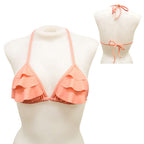 Loco Boutique Blank 3-Tiered Ruffle Triangle Sae00091