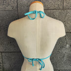 Loco Boutique Blank 3-Tiered Ruffle Triangle Sae00091