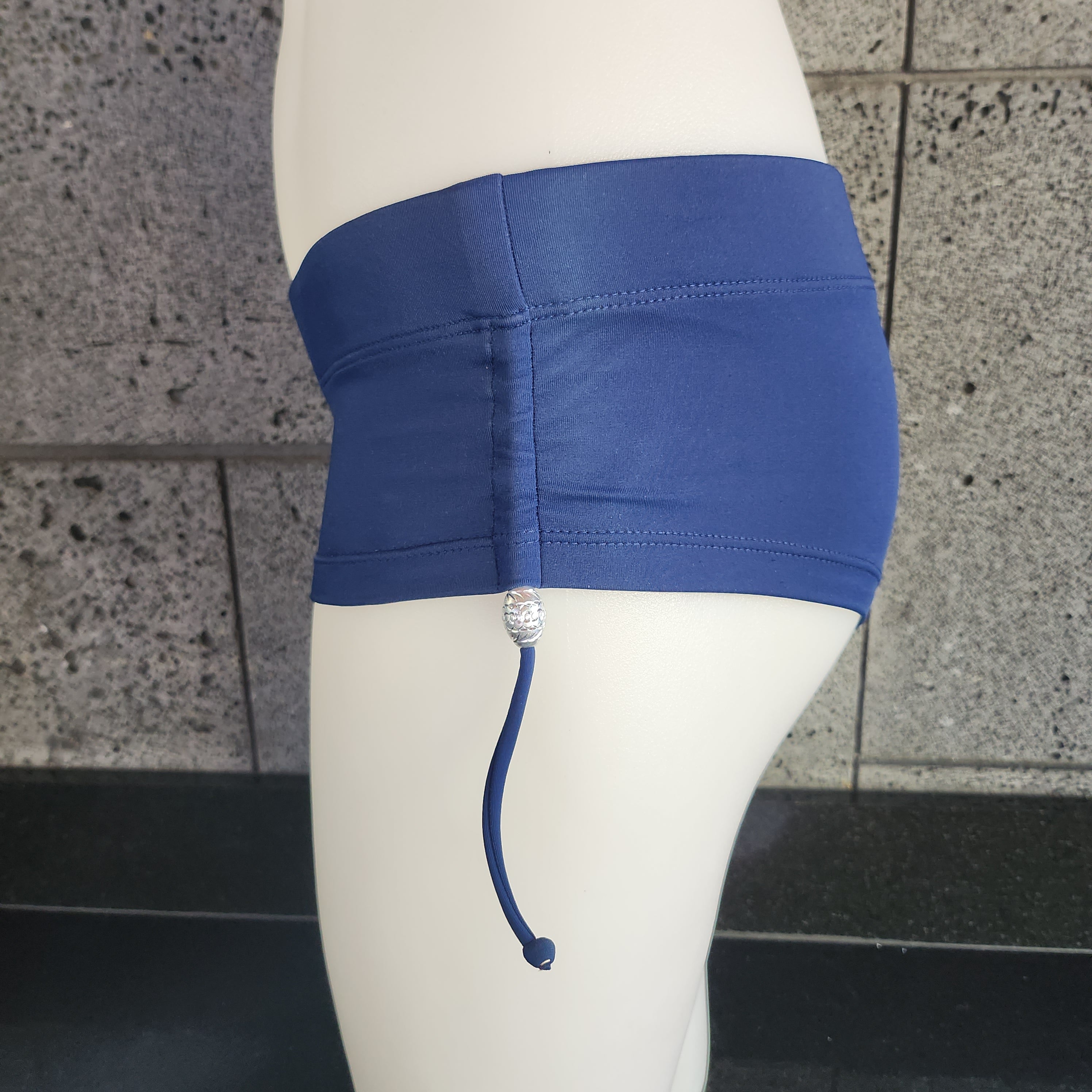 Loco Boutique Blank Side Gathered Boyshorts-2