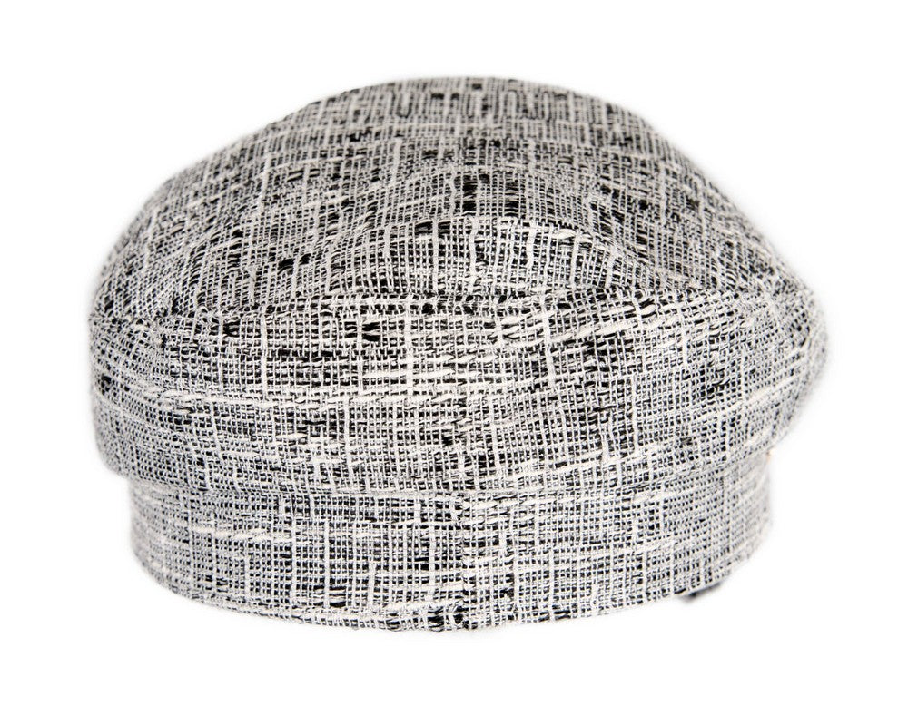 Black casual newsboy cap by Max Alexander-5