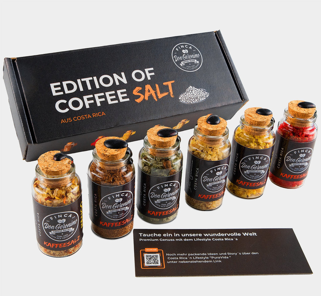 KaffeeSalz Edition of Coffee Salt | 20g | 6 Sorten