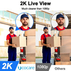 NNEOBA 2K Wireless Video Doorbell with Chime-2