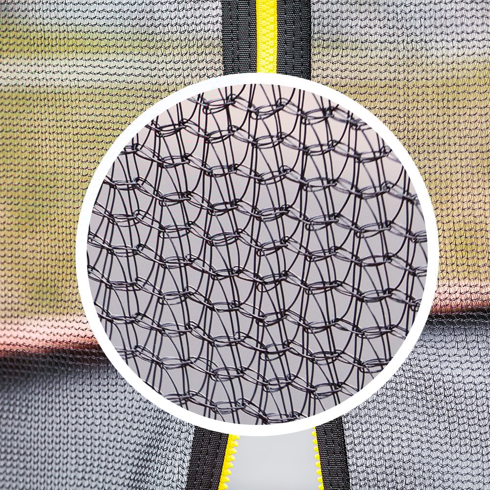 NNEDSZ 16ft 12 Pole Replacement Trampoline Net-2