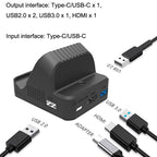 NNEDSZ Switch Hdmi Converter With Cooling Fan And Charger-4