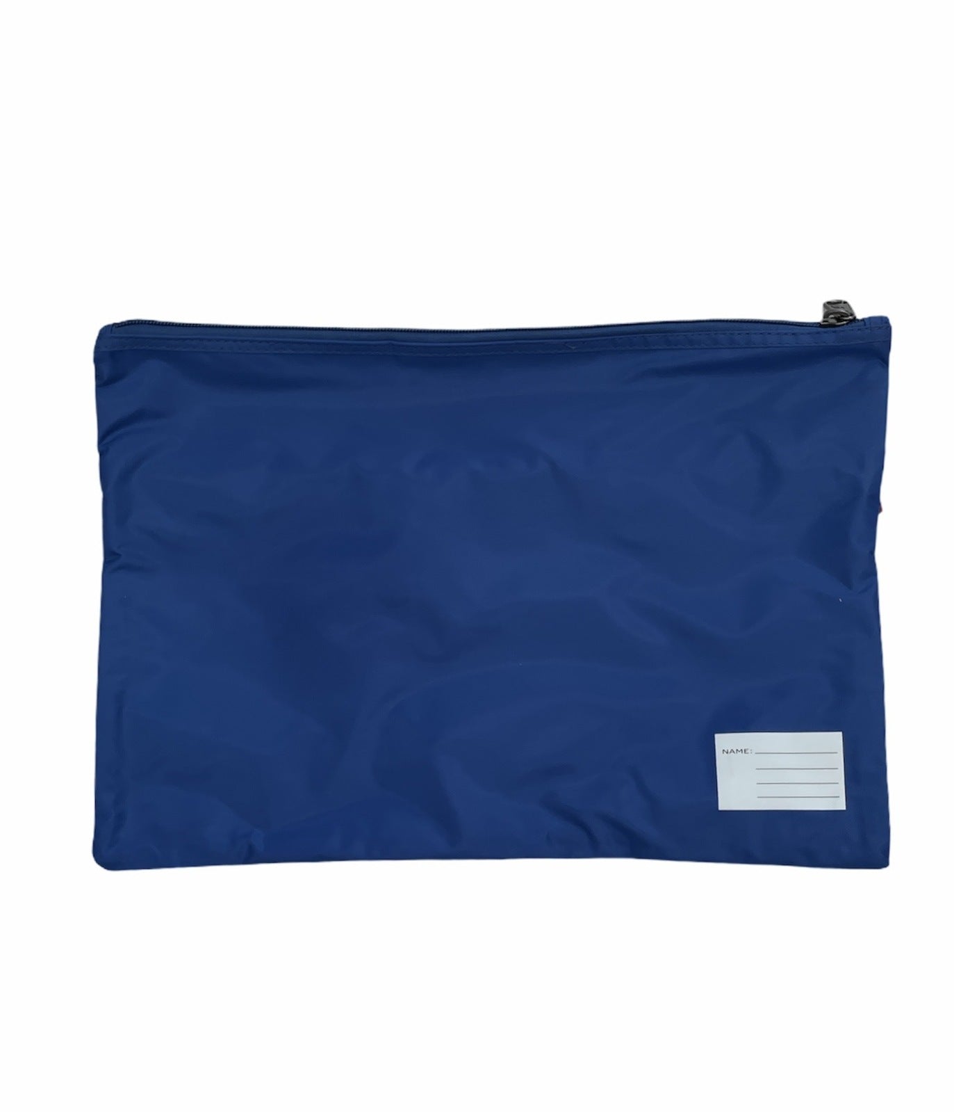 NNEDSZ Leuts Twin Zip Jumbo Pencil Case Travel Bag Pouch Storage School Office Pen - Royal Blue