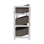 NNEDSZ Kids Toy Box Storage Unit Drawers Childrens Bedroom Shelf Baby Nursery Furniture Grey