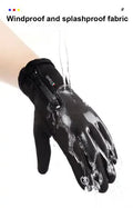 NNEDSZ Convertible Fingerless Winter Gloves | Waterproof, Windproof Thermal Gloves with Touchscreen Compatibility Q808  XXL size Black