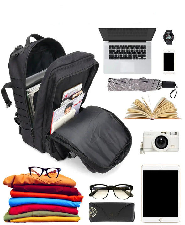 NNEDSZ Green Outdoor sports backpack Large capacity travel commuter backpack Water-proof multifunctional backpack-1