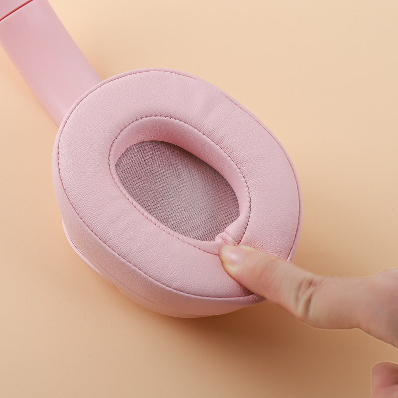 NNEDSZ Apricot TL-29 PRO Wireless & Wired Over-Ear Bluetooth Headphones - Comfortable and Versatile