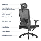 High back ergomonic mesh office chair