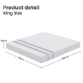 BedStory King Memory Foam Mattress 20cm Cooling Gel Foam Mattress in a Box Medium Soft Feel