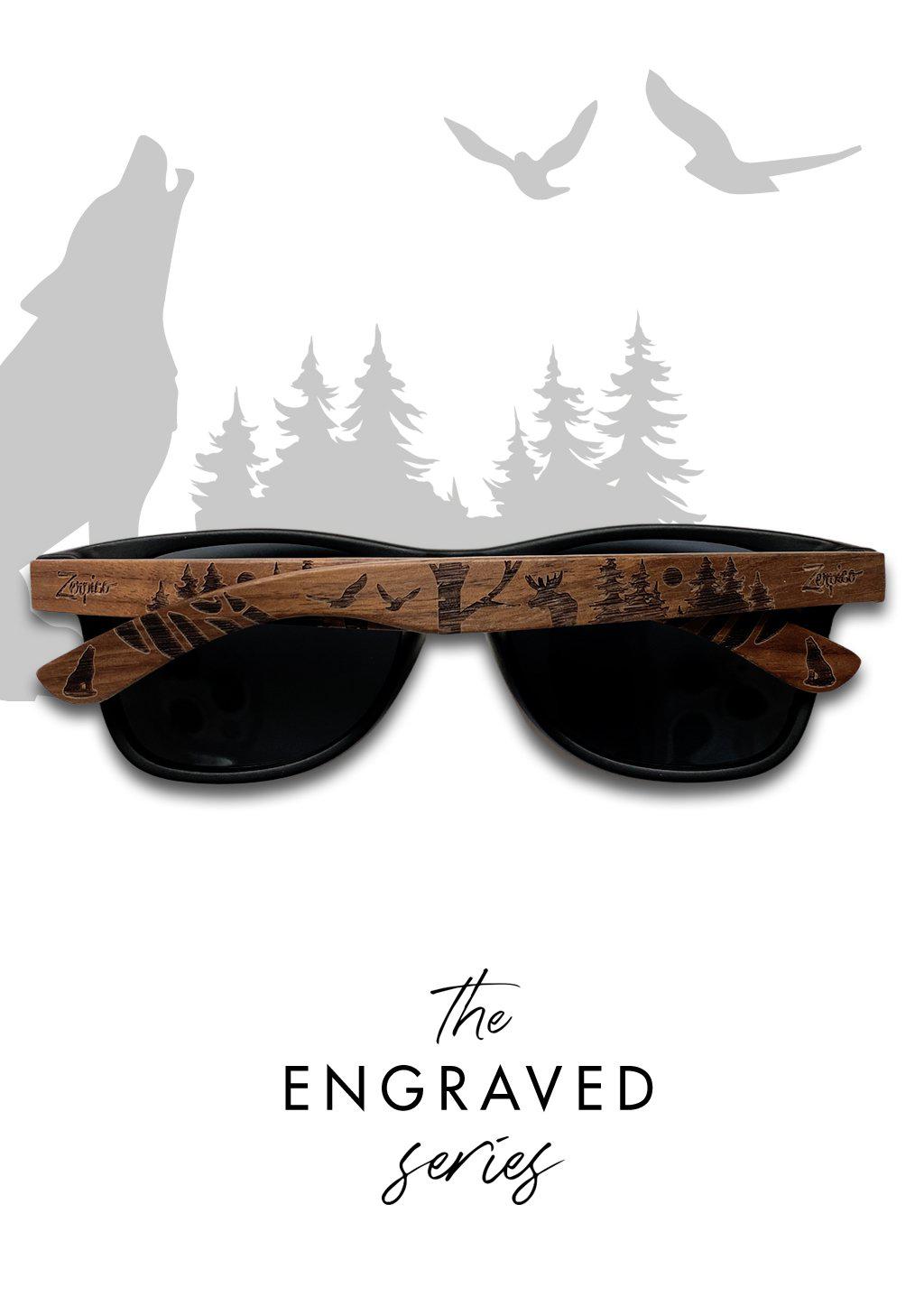 Eyewood | Engraved wooden sunglasses - The North